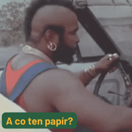 Wait man! What about the paper?