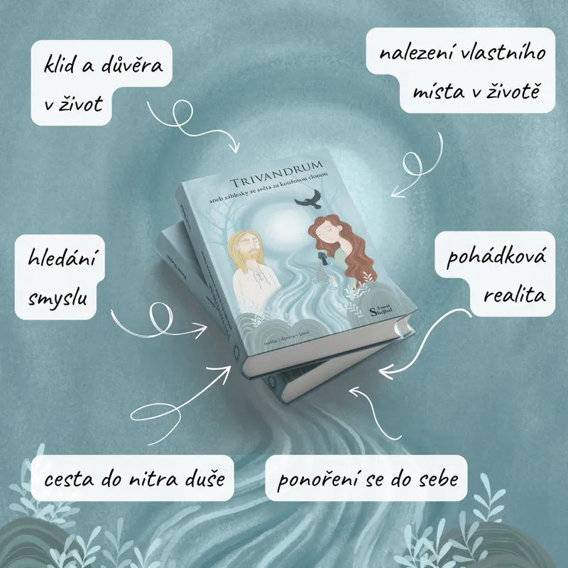 Román Trivandrum s popisky