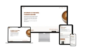 Zobrazen&iacute; webu Cappuweb, pro full HD, notebook, tablet a mobil